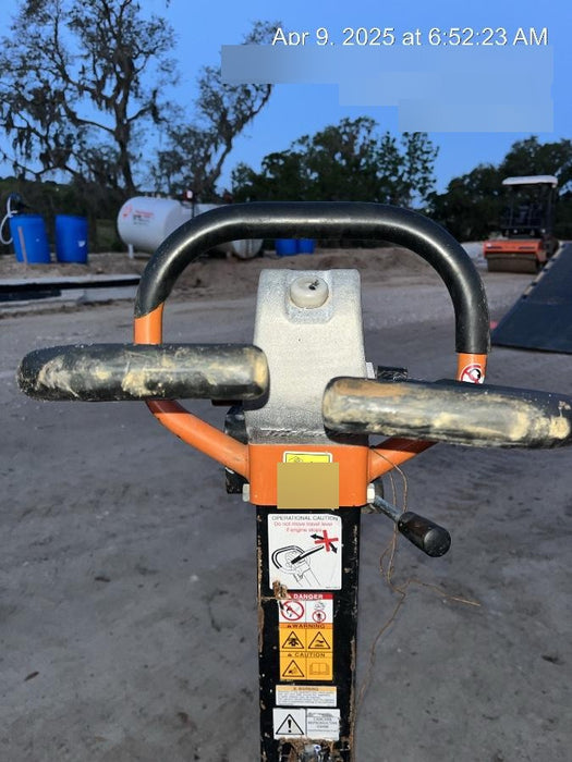 2023 Multiquip MV308GH Honda GX270, 18" Plate, Tachometer