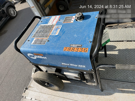 2023 Miller Electric Blue Star 185 Engine Driven Welder, Electric Start, 13 hp, Gas, 6,500 W Peak 907664