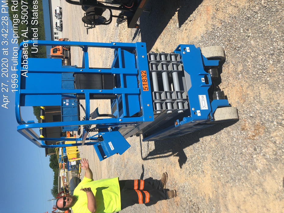 2019 Genie GS-1930 Fixed Rails with Chain Entry