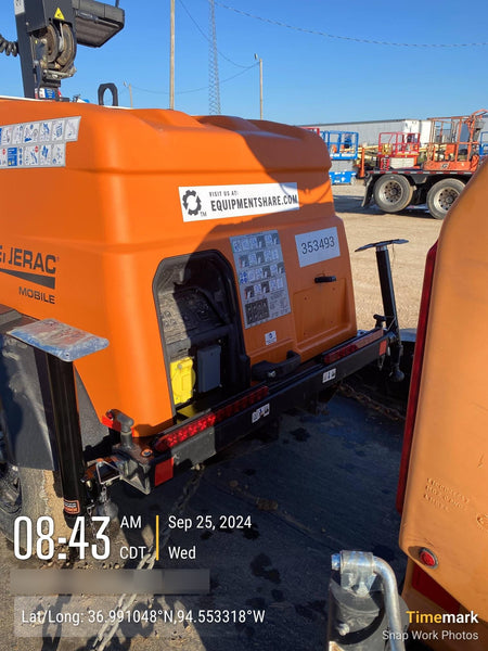 2023 Generac MLT2 Diesel, Flex Switch 120V Input, Powerzone Controller, (4) 320W LED Lights, 4kW Generator, 39.9 Gal Fuel Tank, 2" Ball, T3