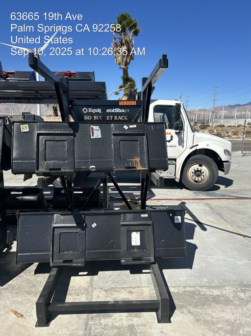 2025 FLUID POWER SUPPORT Heavy Duty Three Bucket Rack