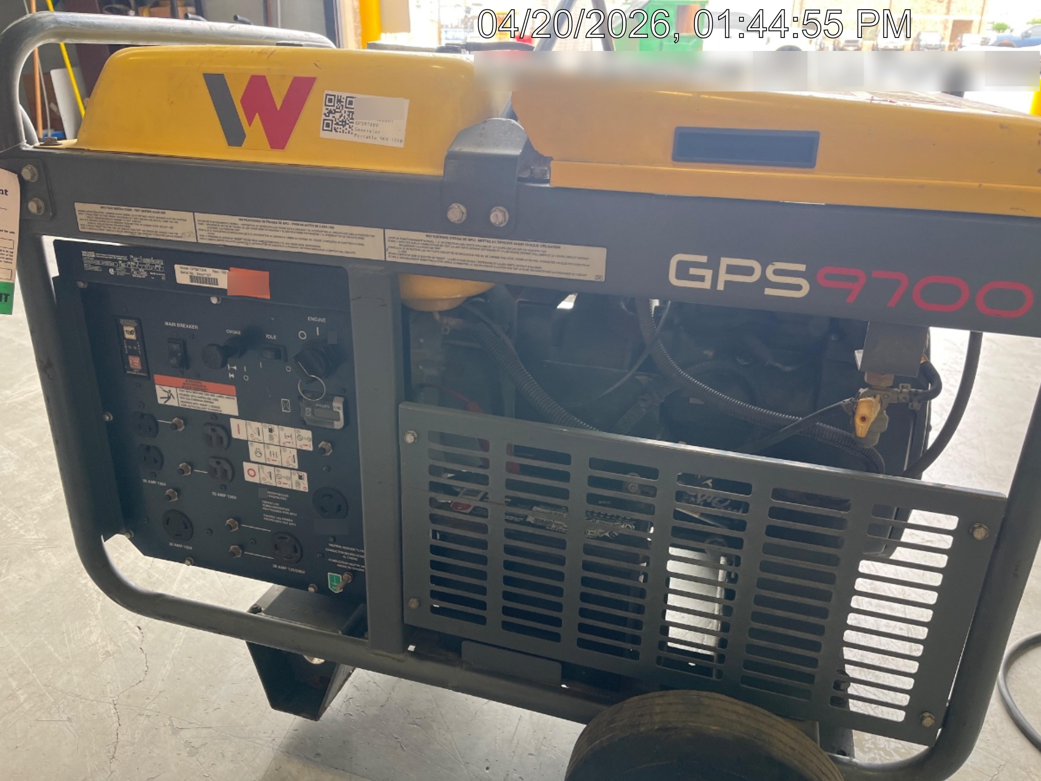 2019 WACKER NEUSON GPS9700V