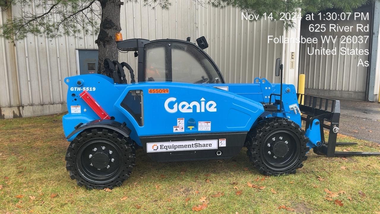 2024 Genie GTH-5519 74Hp Dsl, Cab/Heat/Air, Solid Tires, LED WL, T3 + Access Control
