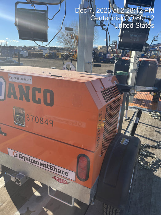 2023 Wanco WLTT-4MM4K Diesel, Deep Sea Controller, Shore Power Plug, Auto Start, (4) 350W LED Floodlights, 4kW Generator, 60 Gal Fuel Tank, 2" Ball, T3