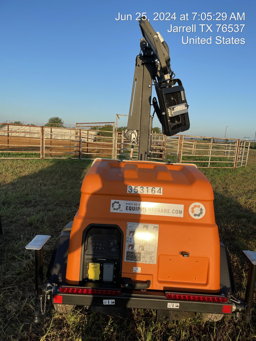 2023 Generac MLT2 Diesel, Flex Switch 120V Input, Powerzone Controller, (4) 320W LED Lights, 4kW Generator, 39.9 Gal Fuel Tank, 2" Ball, T3