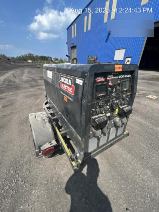 2024 Lincoln Electric Dual Maverick 200/200X Ready Pak 3, Includes Trailer, Cable Rack, Fender Light Kit K4382-1-RP3