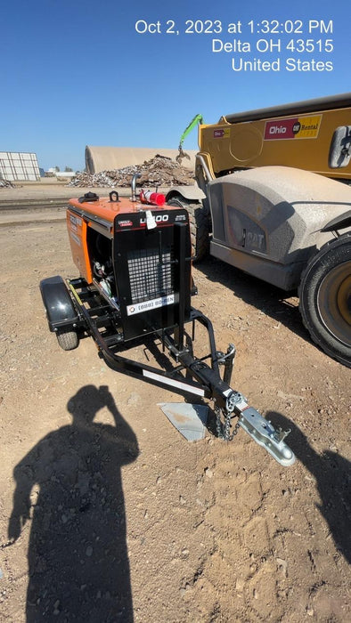 2022 Lincoln Electric LE400 Kubota V1505, Trlr, Cable Rack, Light Kit, ES Decals, T3