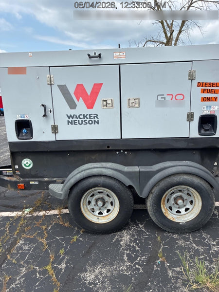 2020 WACKER NEUSON G70