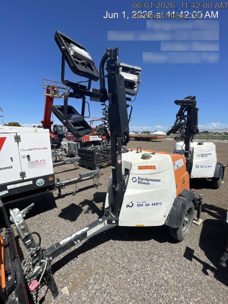 2023 Generac MLT2 Diesel, Flex Switch 120V Input, Powerzone Controller, (4) 320W LED Lights, 4kW Generator, 39.9 Gal Fuel Tank, 2" Ball, T3