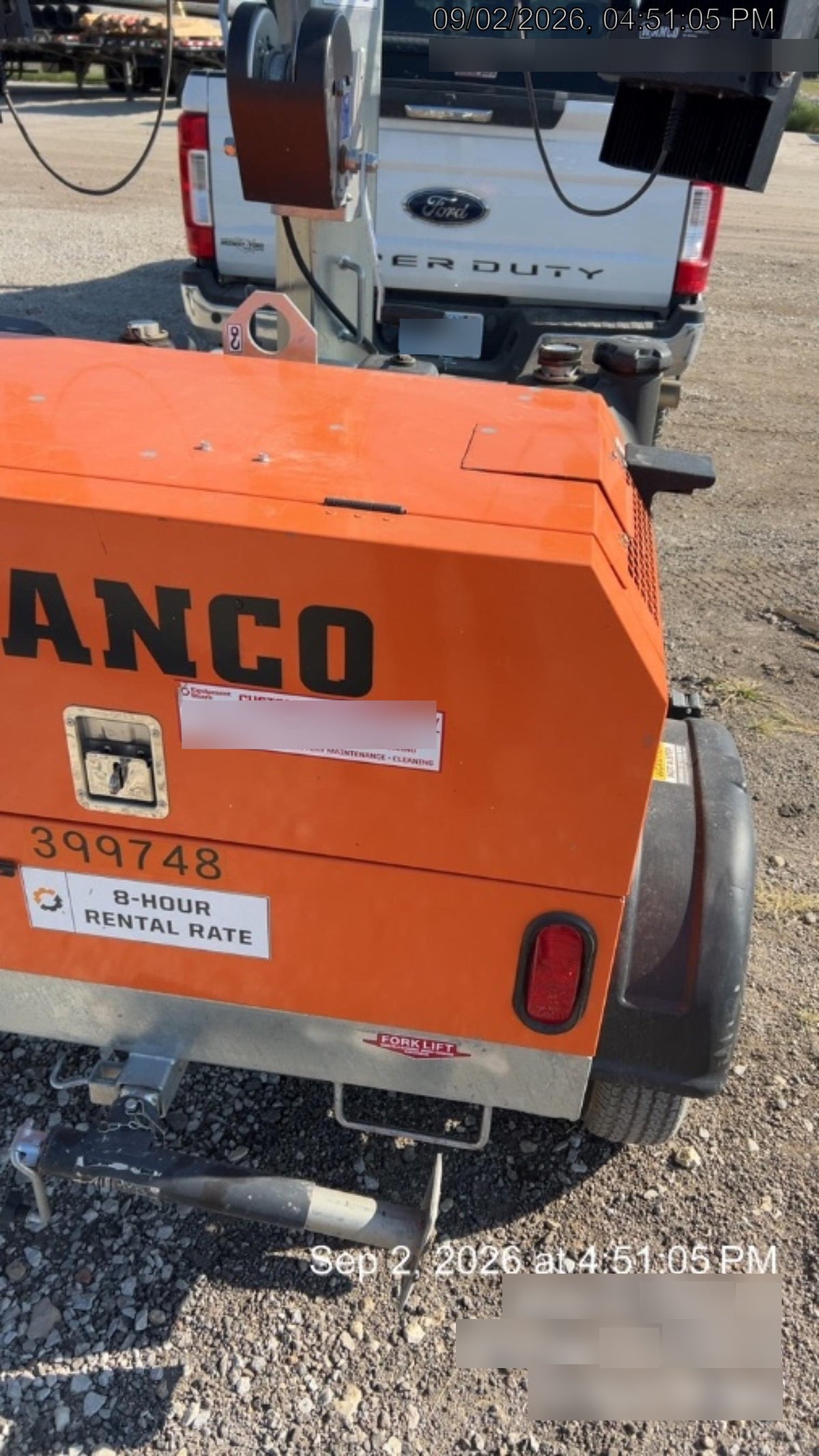 2024 Wanco WLTT-4MM4K Diesel, Deep Sea Controller, Shore Power Plug, Auto Start, (4) 350W LED Floodlights, 4kW Generator, 60 Gal Fuel Tank, 2" Ball, T3