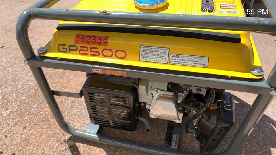 2021 WACKER NEUSON GP2500A