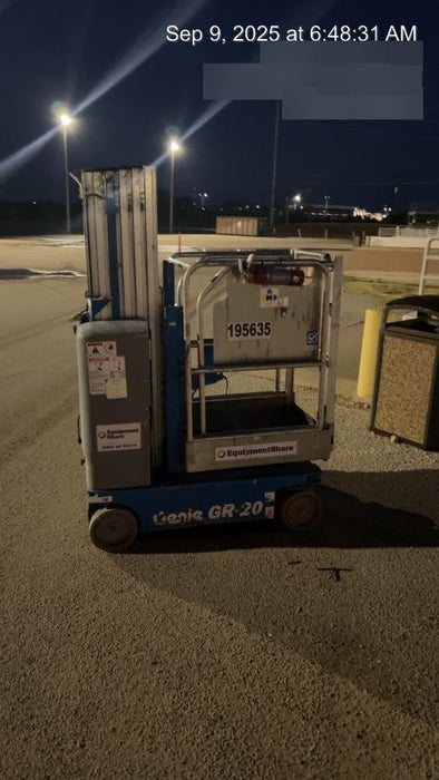 2021 GENIE GR-20