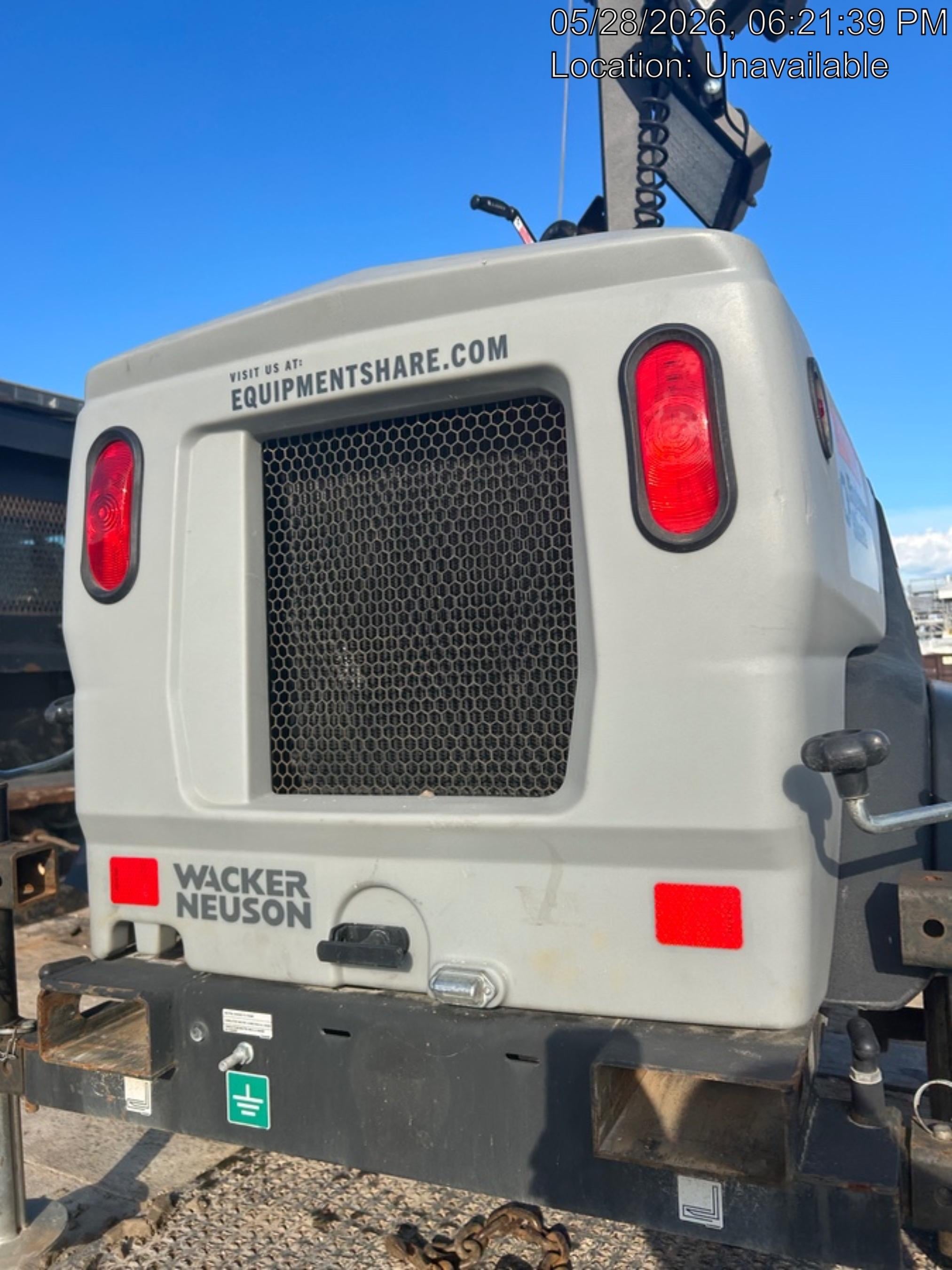 2024 Wacker Neuson LTT4 Diesel, Kohler KDW702, Deep Sea Controller, Auto Start, LED 320W, Bypass Outlet, T3