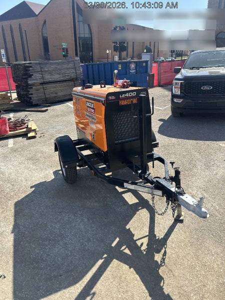 2022 Lincoln Electric LE400 Kubota V1505, Trlr, Cable Rack, Light Kit, ES Decals, T3