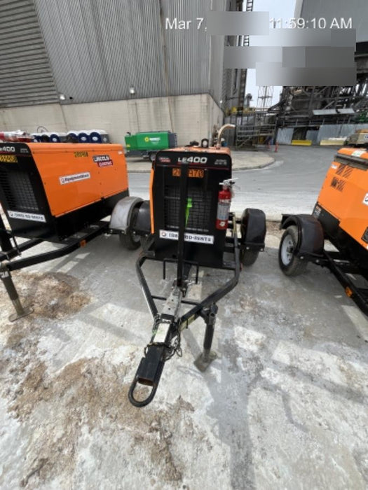 2022 Lincoln Electric LE400 Kubota V1505, Trlr, Cable Rack, Light Kit, ES Decals, T3