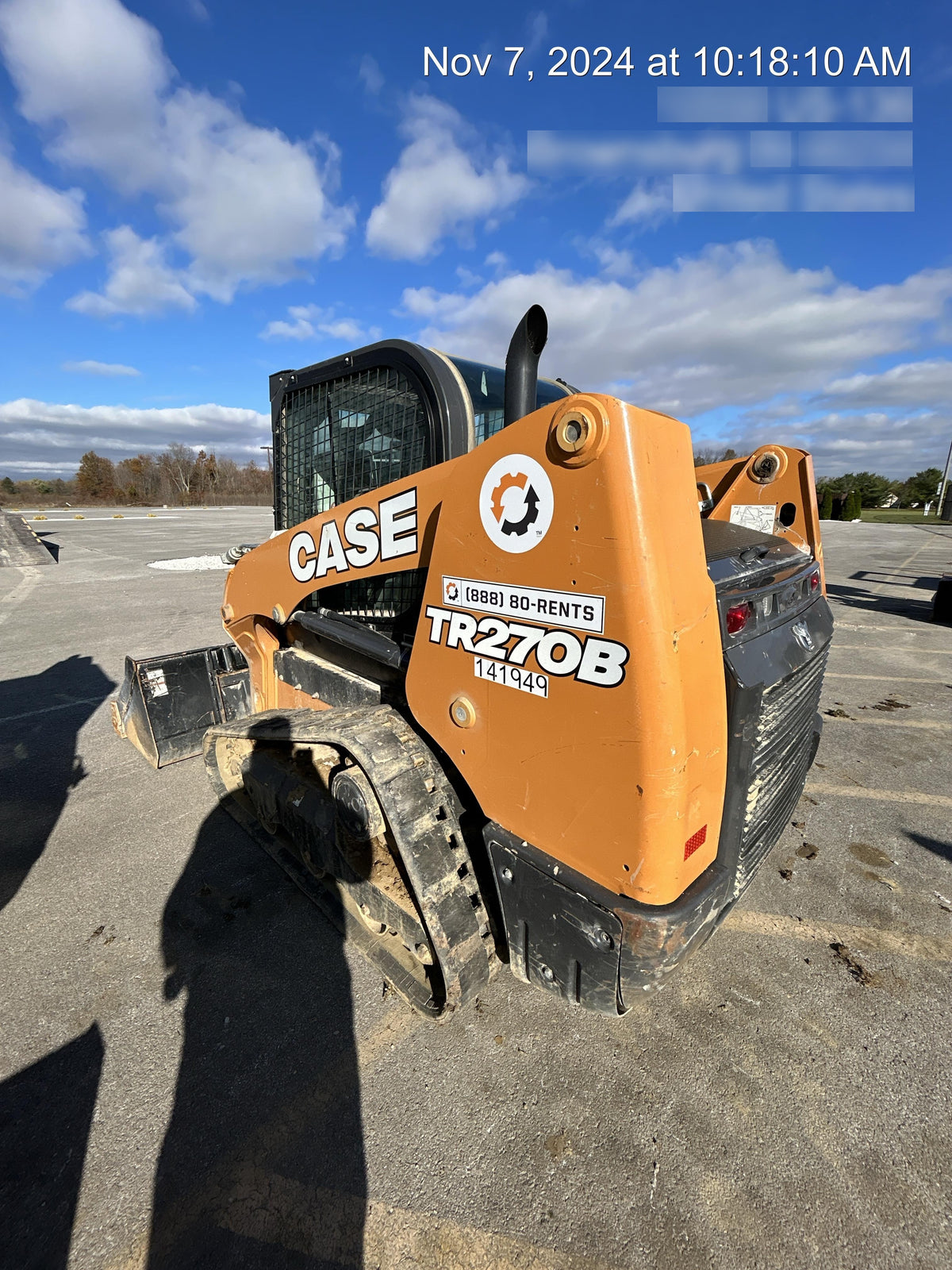 2021 CASE TR270B