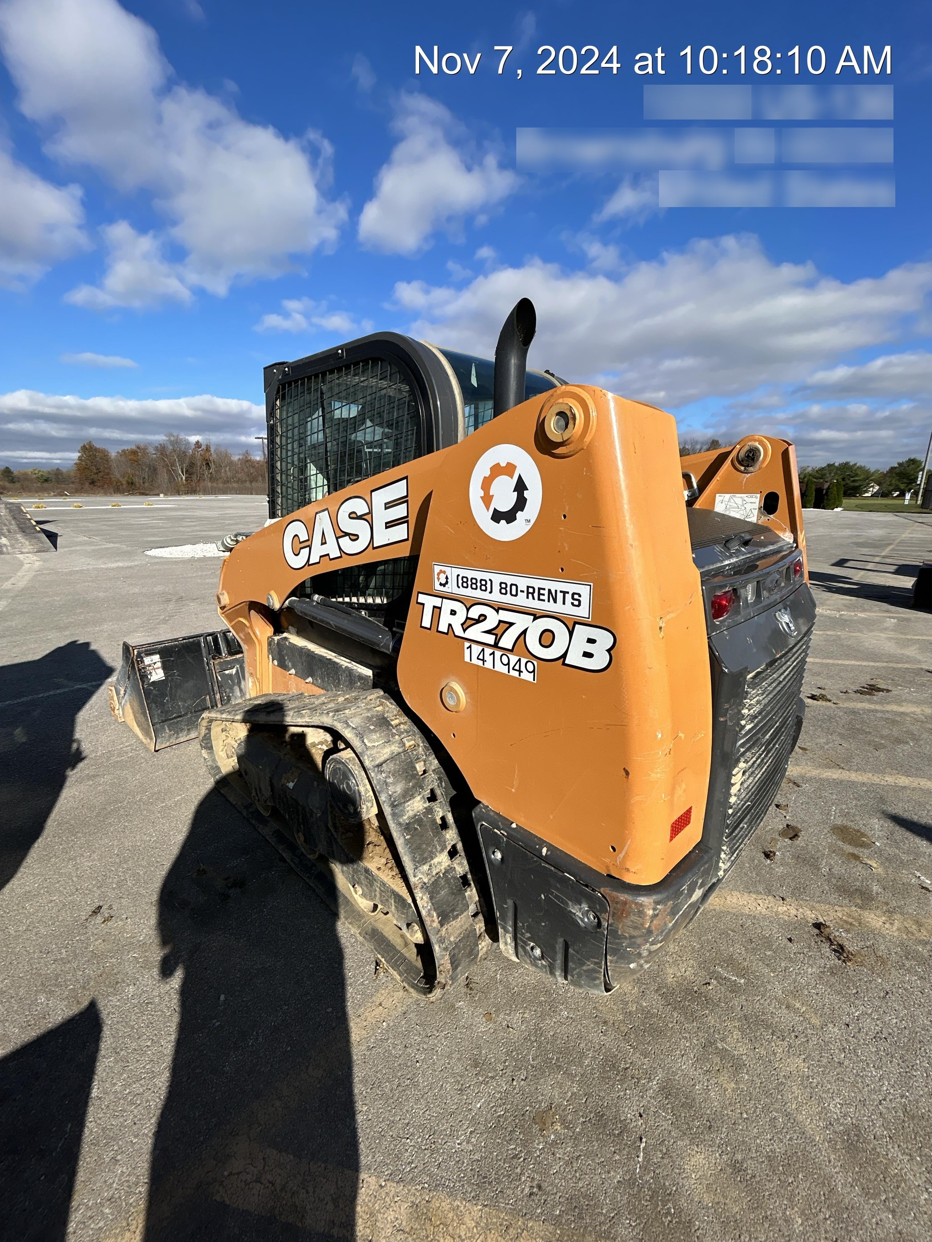 2021 CASE TR270B