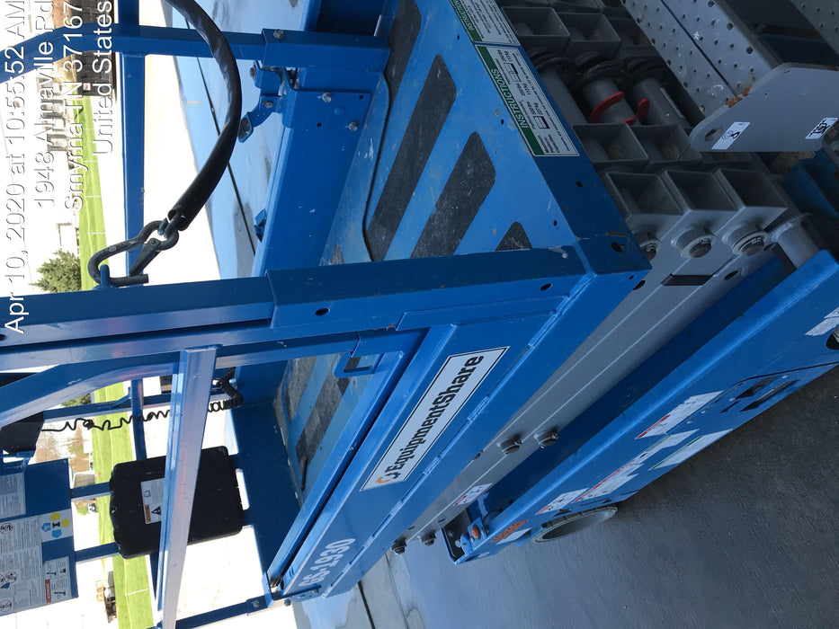 2019 Genie GS-1930 Fixed Rails with Chain Entry