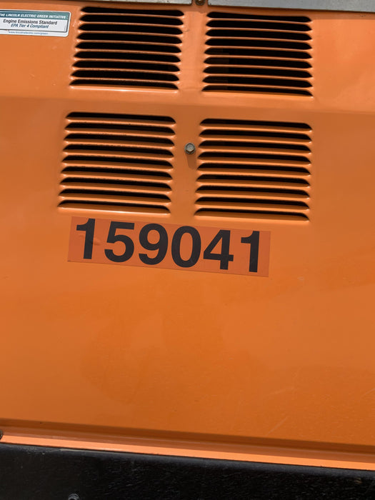 2021 Lincoln Electric Vantage 322 Vantage 322 Ready Pak 3 w/ Decals, ORANGE (includes trailer, cable rack, fender light kit) NO Telematics