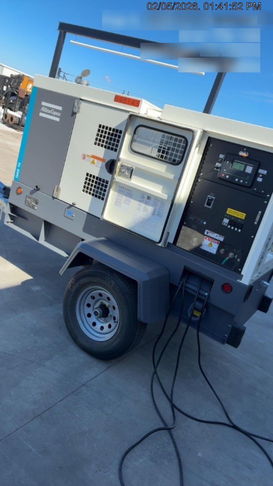 2026 ATLAS COPCO QAS 70