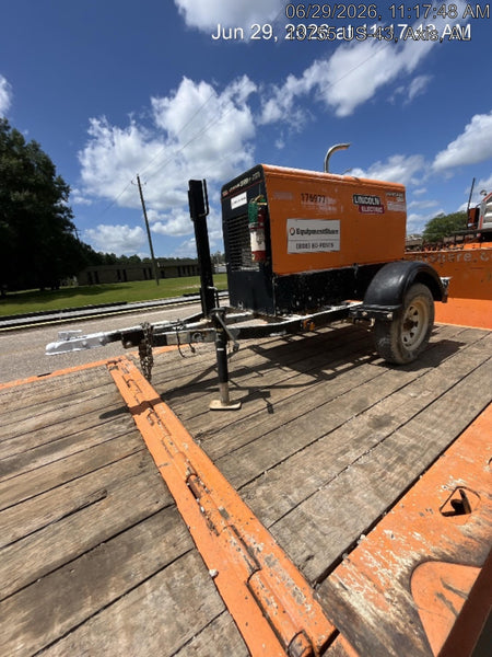 2021 Lincoln Electric Vantage 322 Vantage 322 Ready Pak 3 w/ Decals, ORANGE (includes trailer, cable rack, fender light kit) NO Telematics