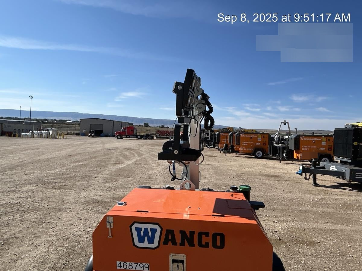 2024 Wanco WLTT-4MM4K Diesel, Deep Sea Controller, Shore Power Plug, Auto Start, (4) 350W LED Floodlights, 4kW Generator, 60 Gal Fuel Tank, 2" Ball, T3