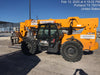 2019 JCB 510-56 74 HP w/CAB/HVAC, Beacon, Worklights, Aux Hydraulics, Solid Tires 66" Carriage/60" Forks