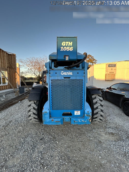2018 Genie GTH-1056 Genie GTH-1056 w/Open ROPS, Solid Tires, Work Light/Beacon, 60" Carriage and Forks