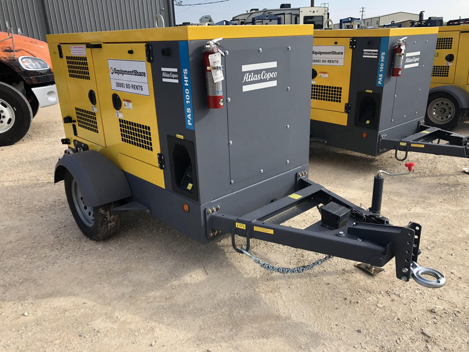 2020 ATLAS COPCO PAS 100 HF CS Enclosed