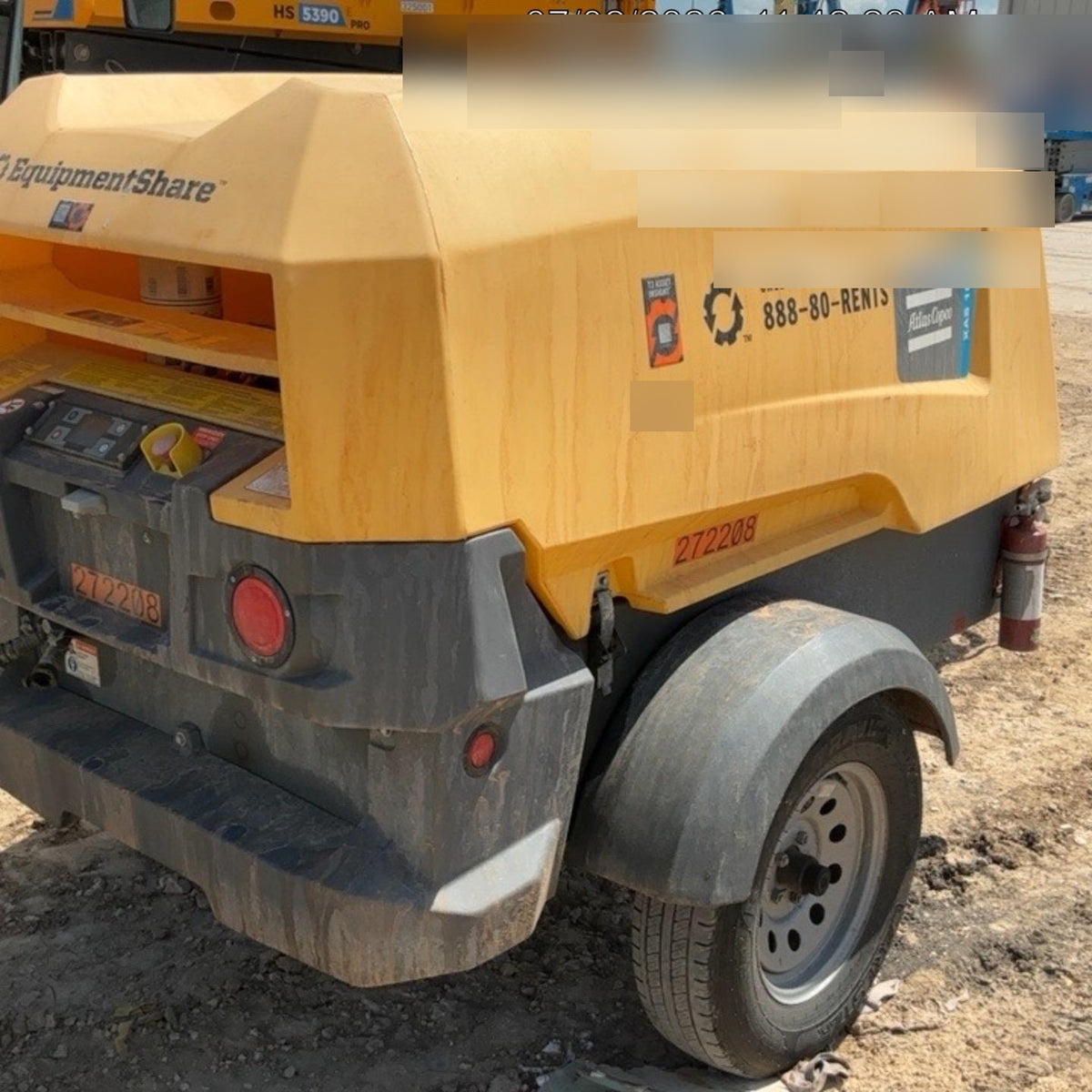2022 ATLAS COPCO XAS188 CWK