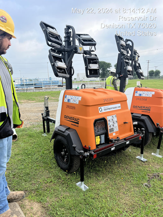 2024 Generac MLT2 Diesel, Flex Switch 120V Input, Powerzone Controller, 
(4) 320W LED Lights, 4kW Generator, 39.9 Gal Fuel Tank, 2" Ball, T3