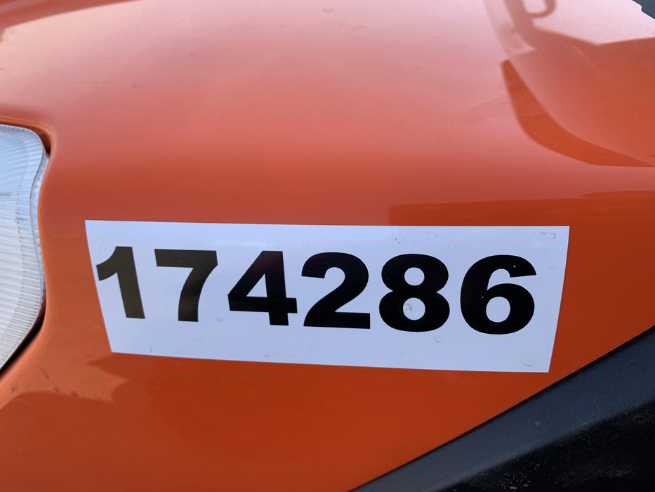 2021 Kubota RTV-X1140W-H Plastic Canopy, Windshield Acrylic Clear, LED Strobe Light, Wire Harness Kit, Back up Alarm