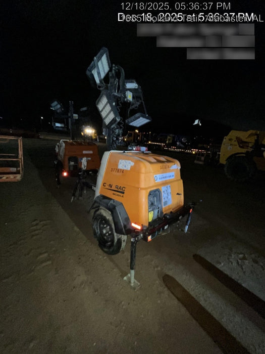 2023 Generac MLT2 Diesel, Flex Switch 120V Input, Powerzone Controller, 
(4) 320W LED Lights, 4kW Generator, 39.9 Gal Fuel Tank, 2" Ball, T3