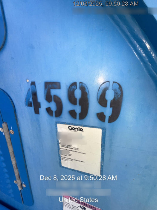 2017 Genie GTH-1056 Genie GTH1056, Solid Tires, 60" carriage, Light Kit, Open ROPS