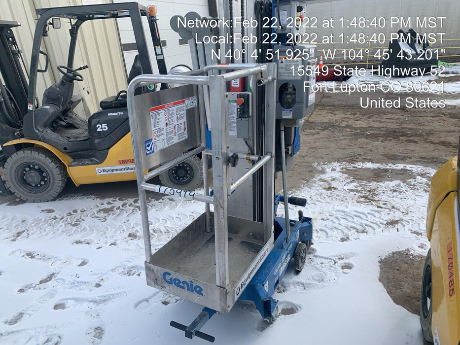 2021 GENIE AWP-30S DC