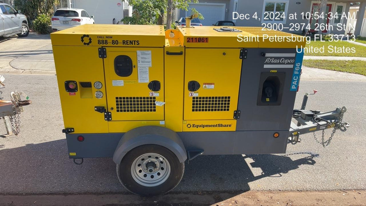 2022 ATLAS COPCO PAC F66 KD-S