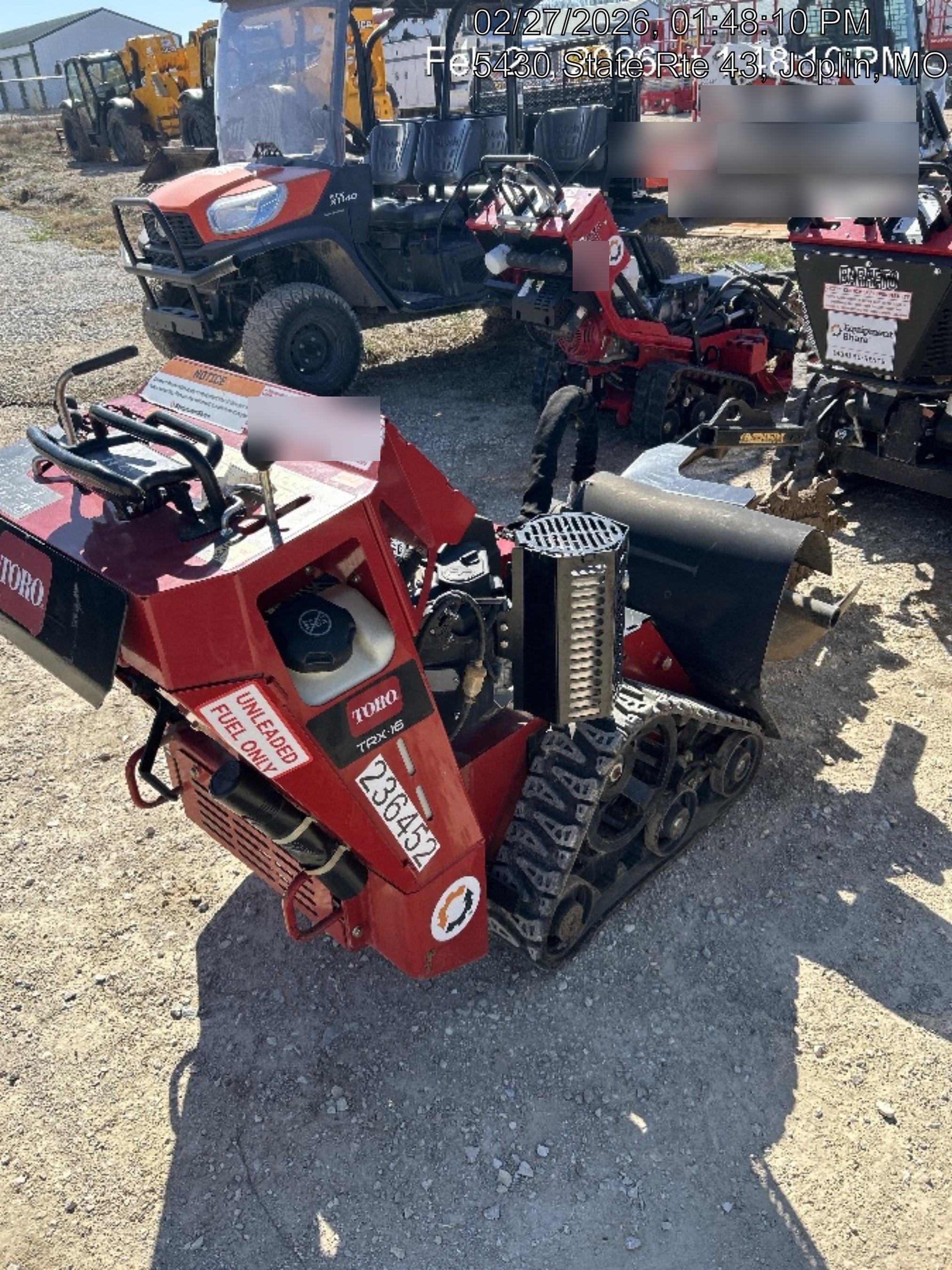2022 TORO TRX-16