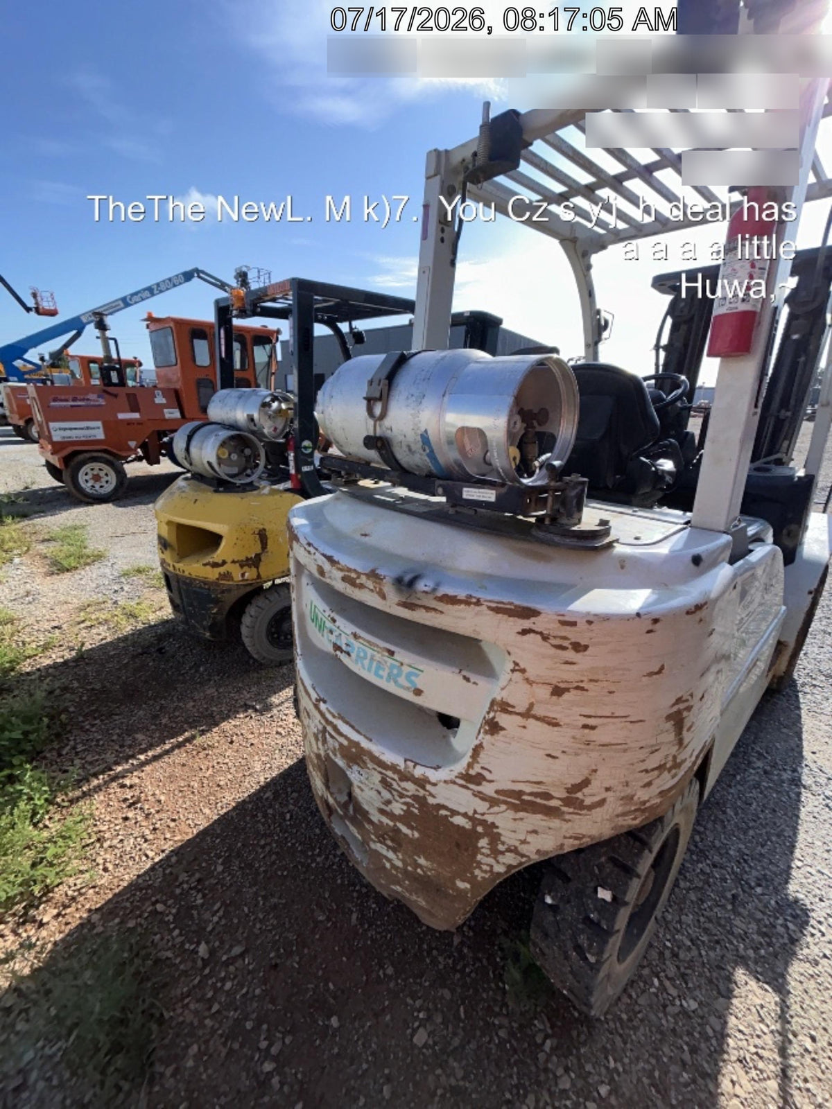 2022 UNICARRIER PF80N