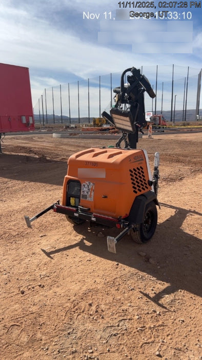 2023 Generac MLT2 Diesel, Flex Switch 120V Input, Powerzone Controller, 
(4) 320W LED Lights, 4kW Generator, 39.9 Gal Fuel Tank, 2" Ball, T3