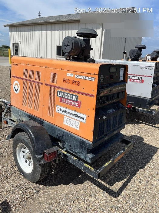 2021 Lincoln Electric Vantage 549X Ready Pak 3, ORANGE (includes trailer, cable rack, fender light kit)
