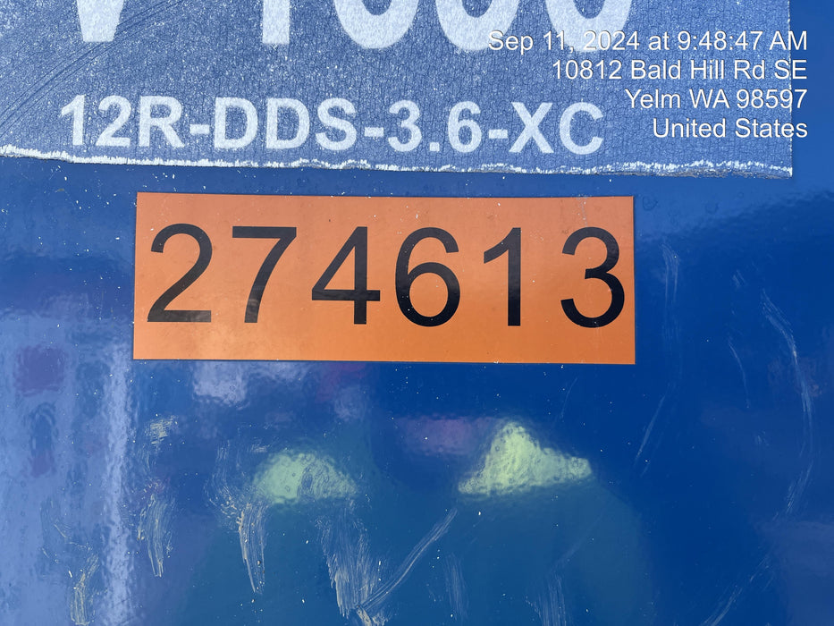 2022 THOMPSON 12R-DDS-3.6-X Canopy