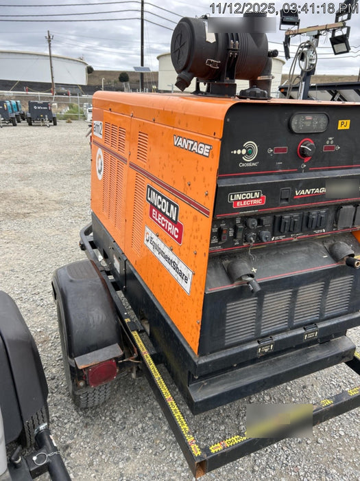 2021 Lincoln Electric Vantage 549X Ready Pak 3, ORANGE (includes trailer, cable rack, fender light kit)