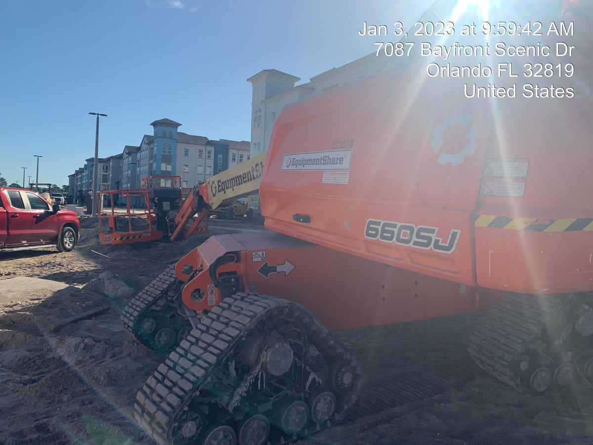 2022 JLG 660SJ Quad Track