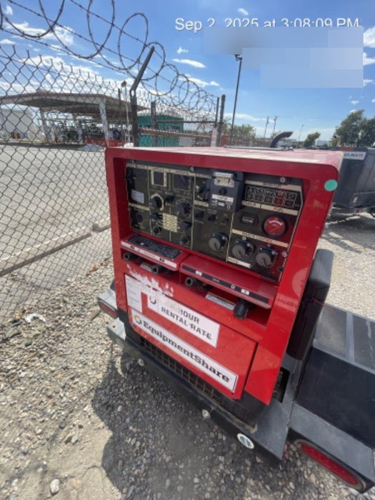 2022 Shindaiwa DGW400MDL Kubota D902 Engine, 23 HP, Dual Op Welder, Wire, Arc, Droop Stick, Tig, and CC Stick Functionality, Simulphase, 3 Phase and 1 Phase Gen Output, Single Axle NB Trlr, Slr Trckl Chrg 12V 12W, Fire Ext