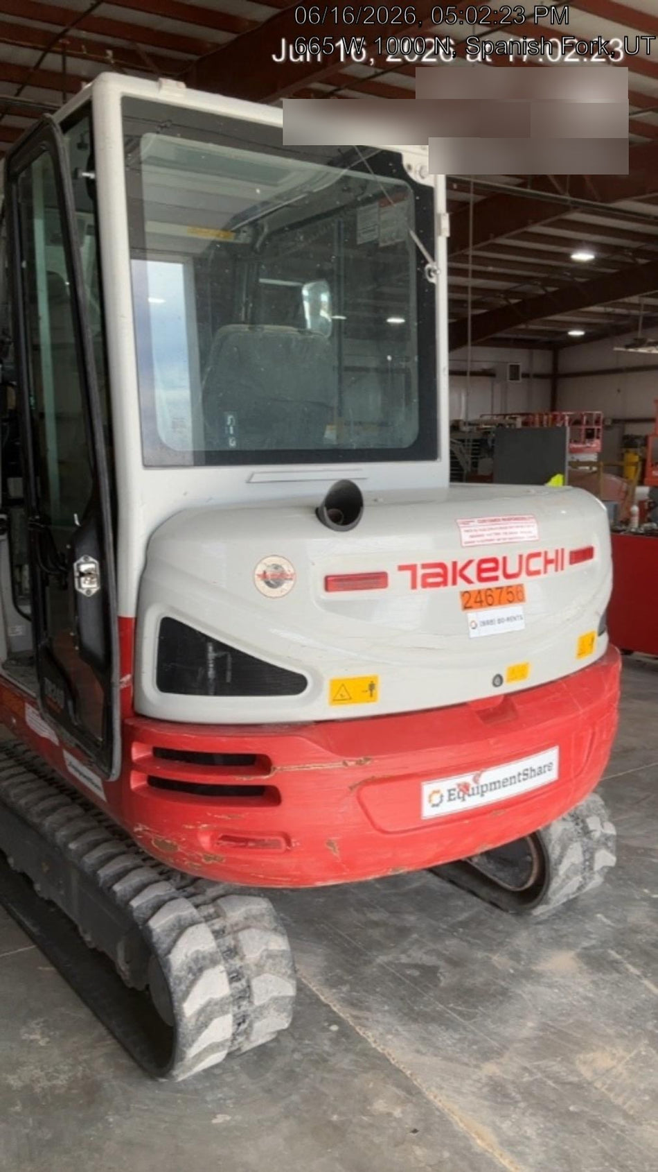 2021 TAKEUCHI TB240-CR