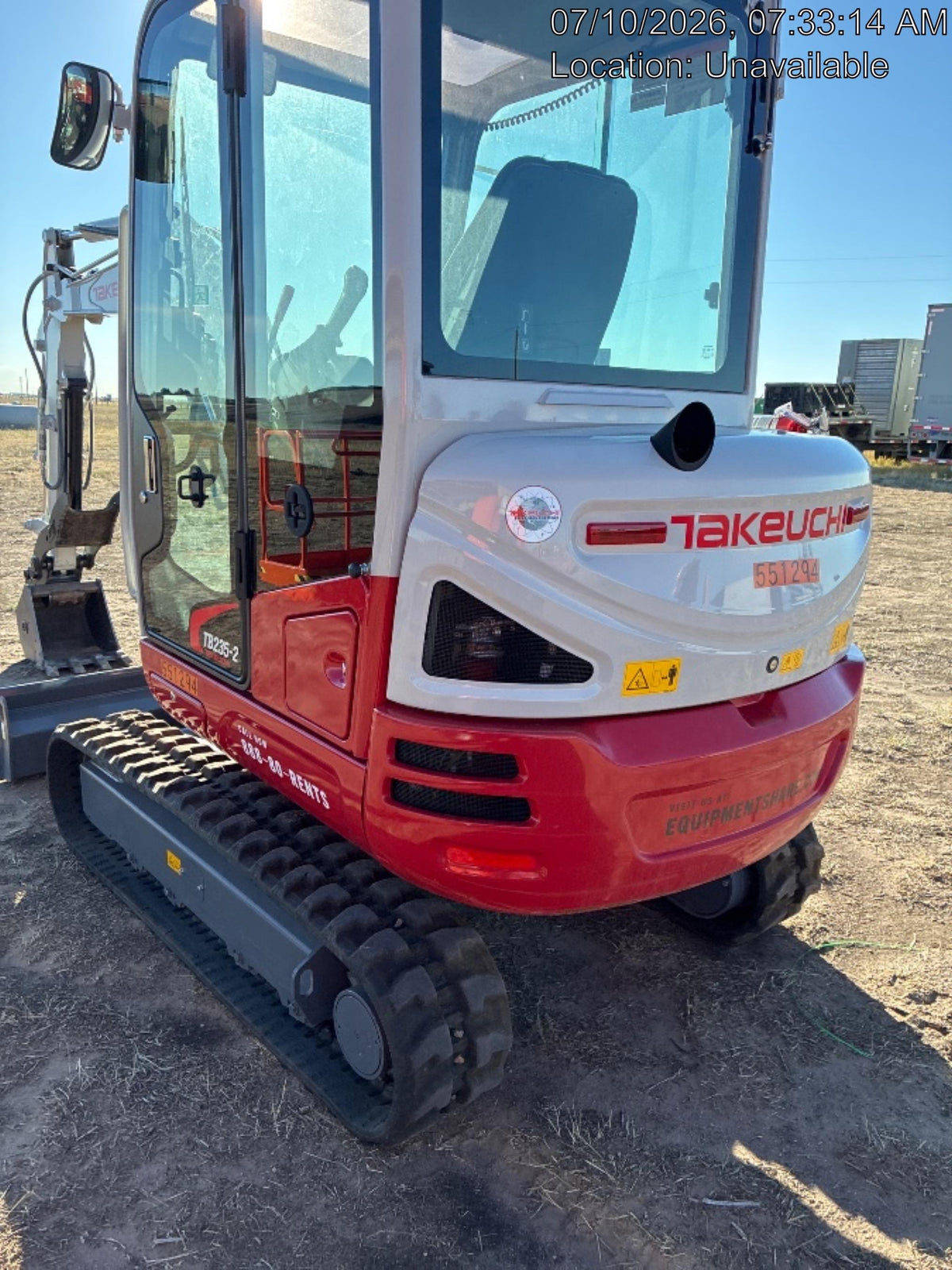 2025 TAKEUCHI TB235-2CR