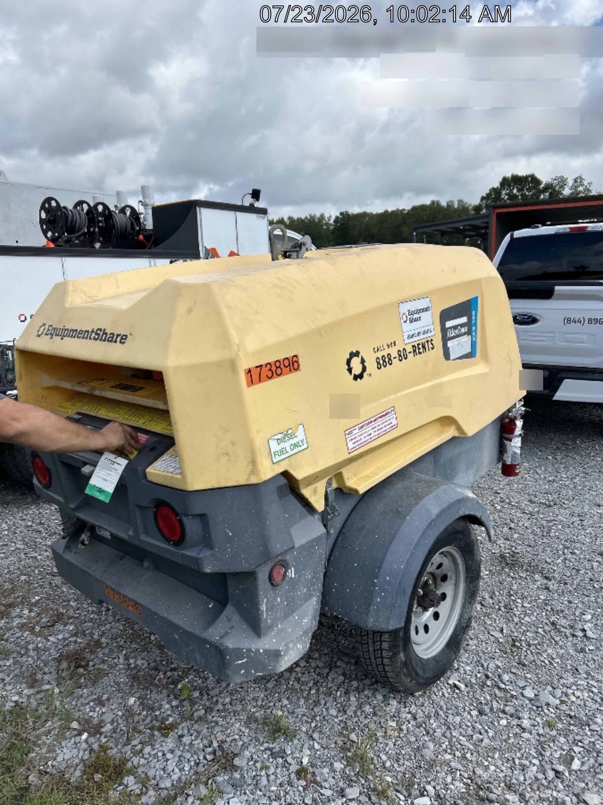 2021 ATLAS COPCO XAS188 CWK