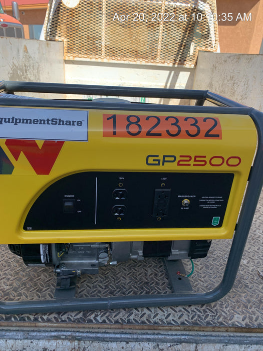 2021 WACKER NEUSON GP2500A