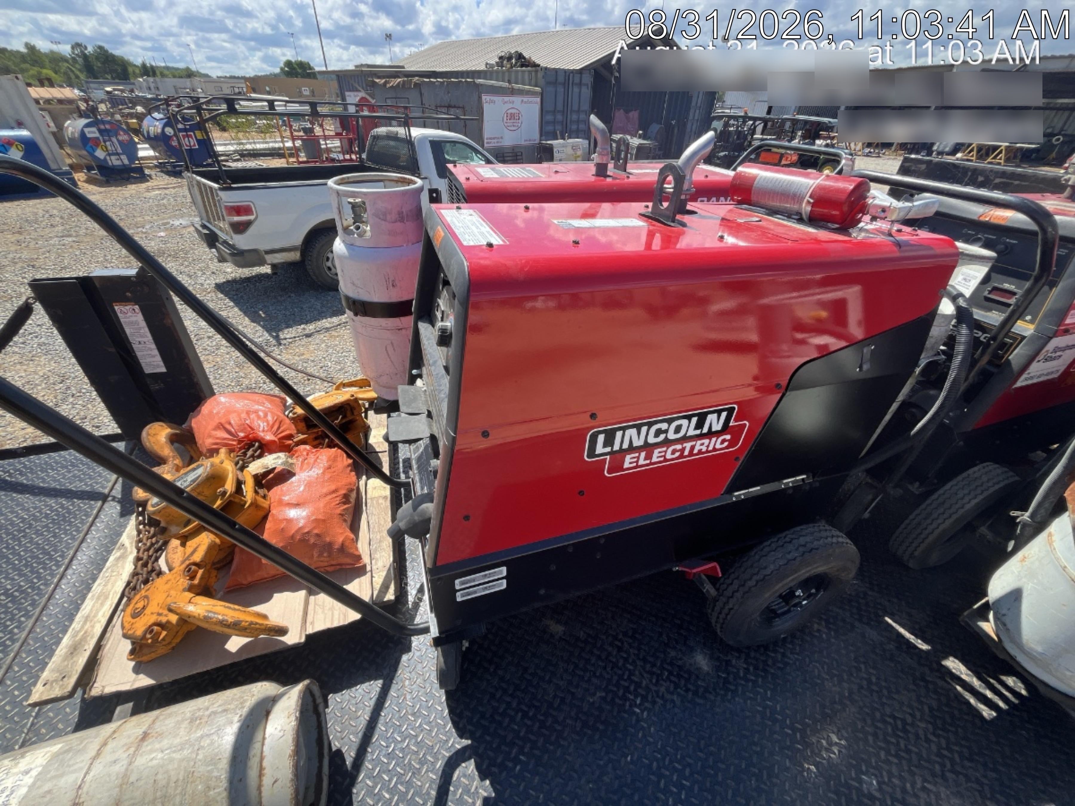 2021 Lincoln Electric Ranger 305 LPG K3430-1, Ranger 305 LPG, Undercarriage, Tank Holder & Strap, 10kw AC Gen, 25hp Kohler LPG Eng