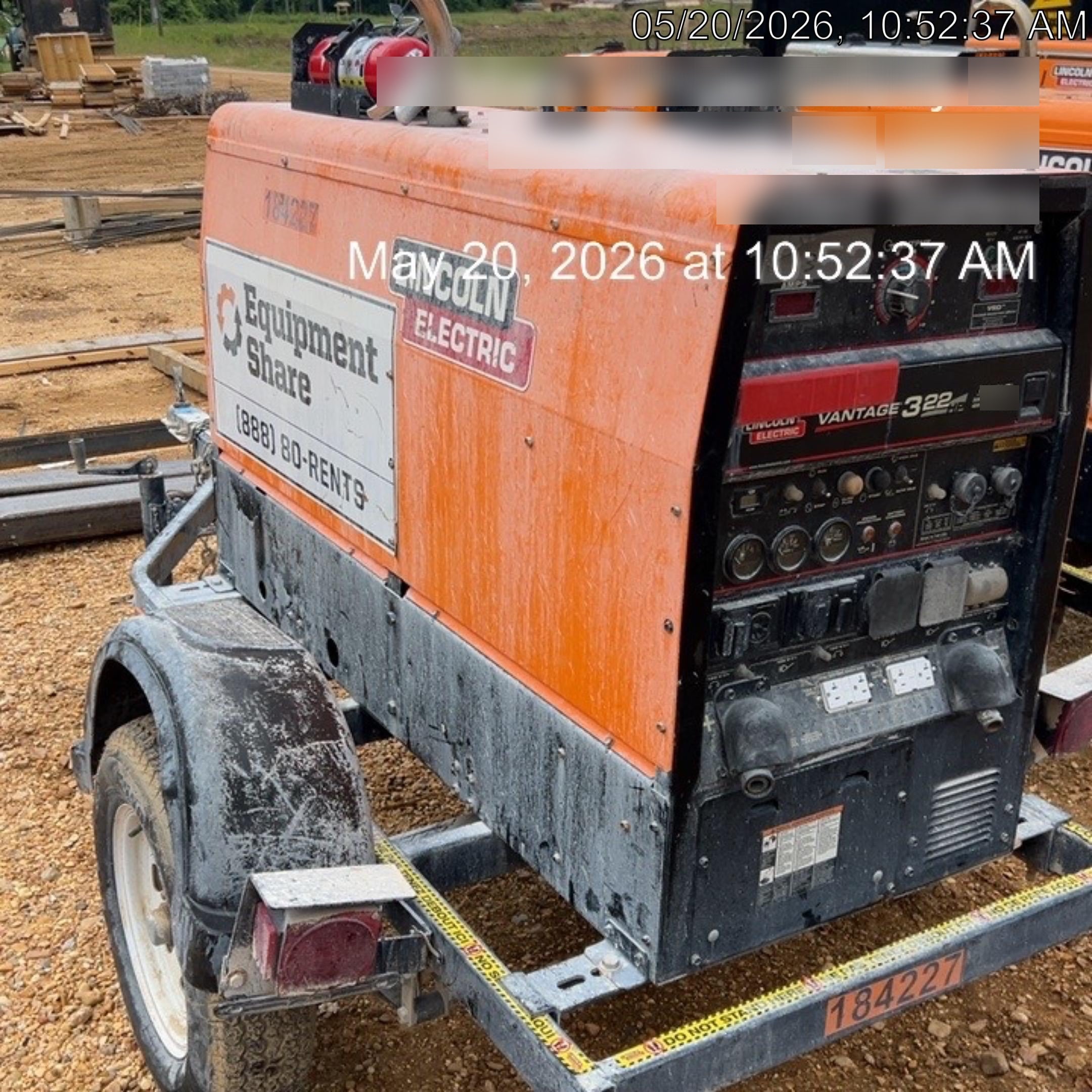 2021 Lincoln Electric Vantage 322 VANTAGE 322 READY-PAK 3